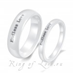 НОВИНКА!!! Шикарные белые керамические кольца Endless Love!